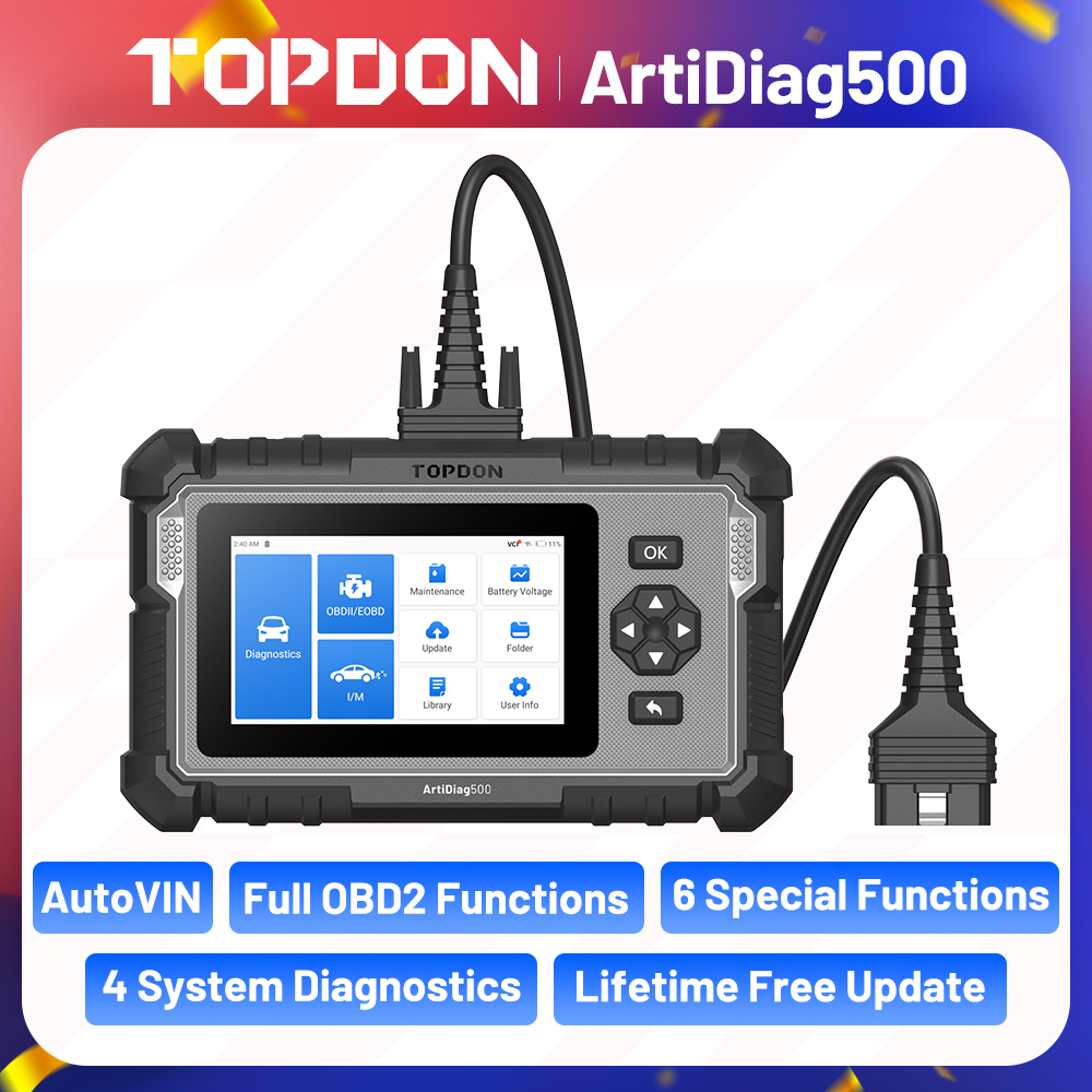 Topdon Tc001 Thermal Camera - Topdon ArtiDiag500 Strumento diagnostico per auto