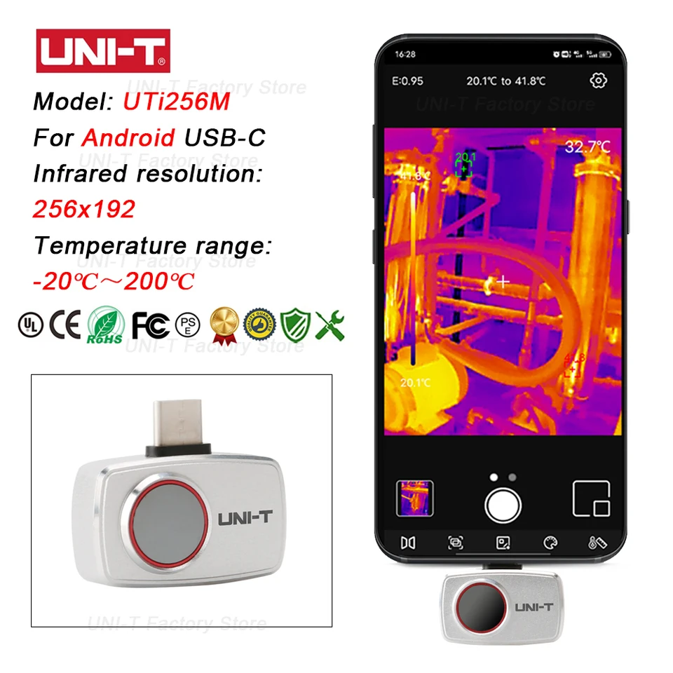 Telecamera Termica a Infraross - Thermal Imaging Camera 256X192 recensione e prezzo